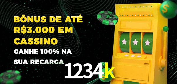 1234k melhor bônus de depósito